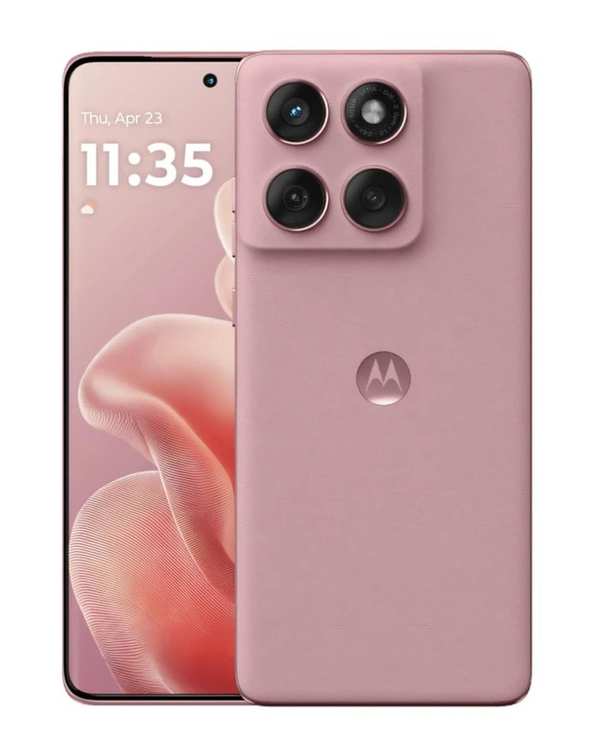 گوشی موبایل موتورولا مدل 5G Edge 60 Fusion دو سیم کارت ظرفیت 256 گیگابایت و رم 12 گیگابایت - صورتی