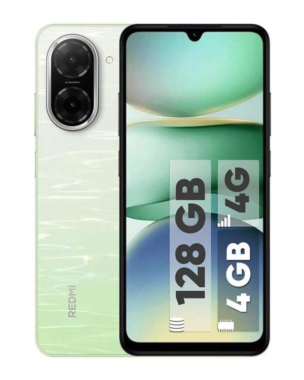 گوشی موبایل شیائومی مدل Redmi A5 دو سیم کارت ظرفیت ۱۲۸ گیگابایت و رم ۴ گیگابایت سبز