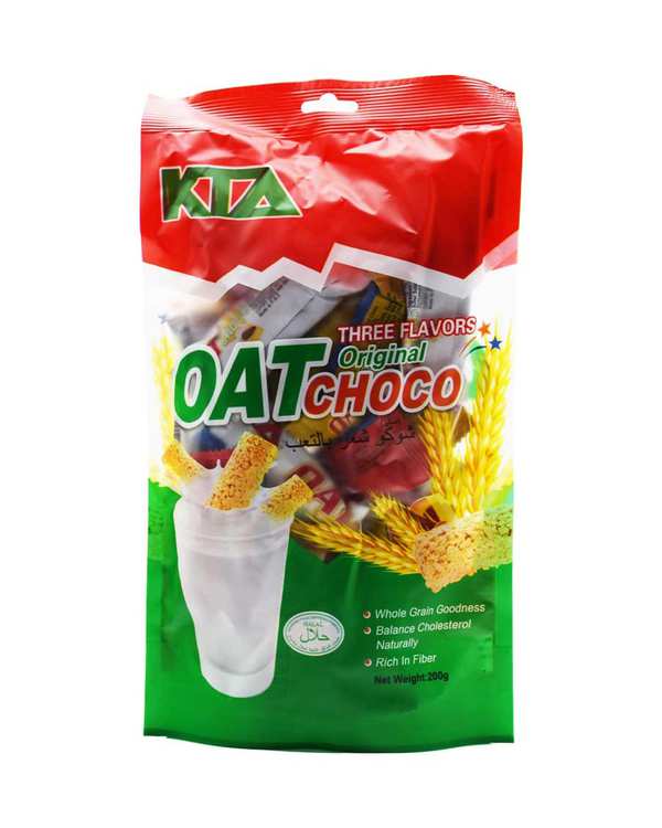 شکلات غلات مغذی اوت شوکو Oat Choco مدل سه طعم بسته 200 گرمی