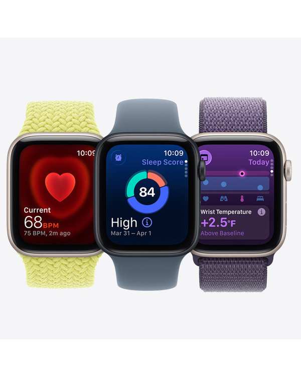 اپل واچ بند سیلیکونی 44 میلی متری مدل SE 3 Aluminum Case - تصویر 2