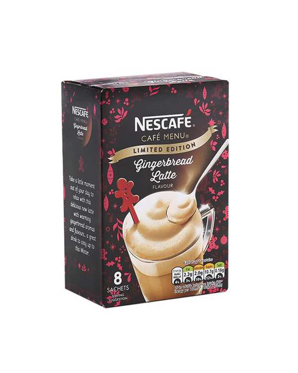 nescafe gingerbread latte sachets