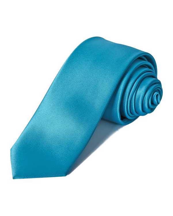 ​کراوات مردانه ساتن آبی روشن Young River