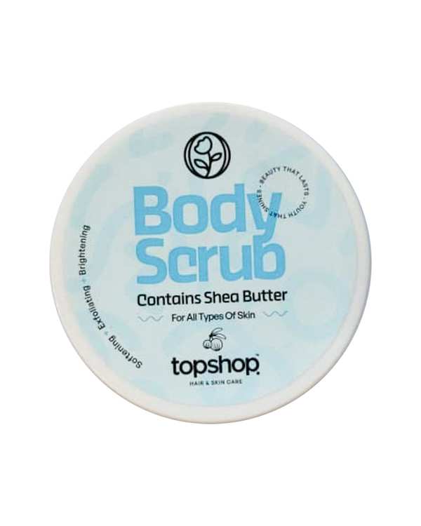 اسکراب خمیری بدن تاپ شاپ حاوی روغن شی باتر 200ml