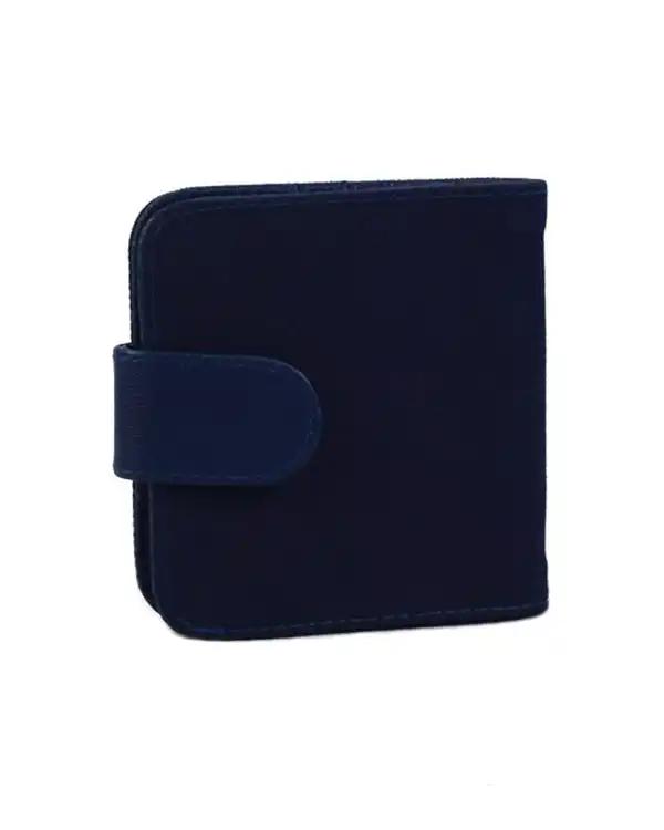 کیف پول زنانه جیبی آبی کاربنی رنگ تا رنگ Rang Ta Rang کد 121368