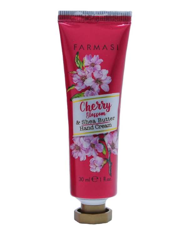 کرم مرطوب کننده دست فارماسی Farmasi مدل Cherry Blossom & Shea Butter حاوی شکوفه گیلاس