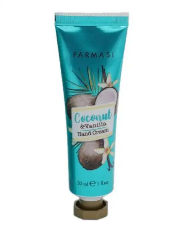 کرم مرطوب کننده دست فارماسی Farmasi مدل Coconut & Vanilla 