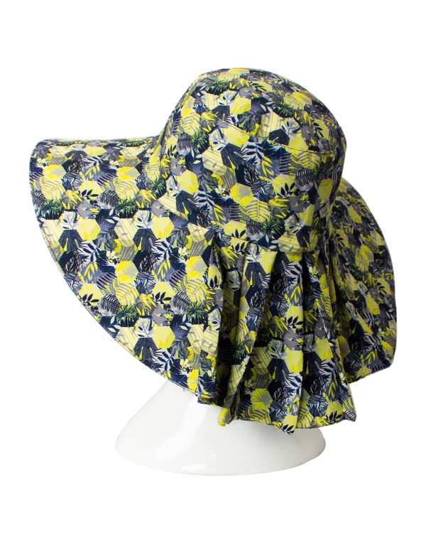کلاه زنانه دورو پیلی دار طوسی تیره لانه زنبوری تارتن Tartan - تصویر 3