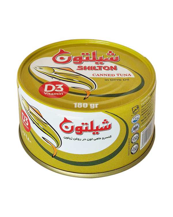 تن ماهی در روغن زیتون شیلتون 180 گرم