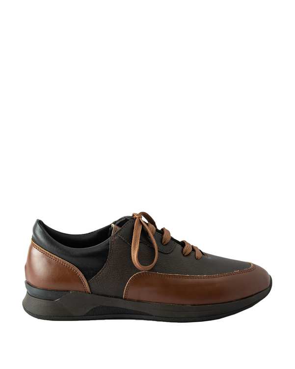 کفش مردانه کژوال طبی قهوه ای لاچین مدل LA8812 