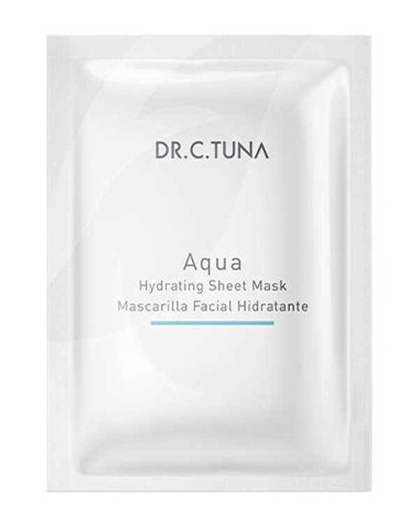 ماسک ورقه ای صورت مرطوب کننده و احیا کننده دکتر سی تونا فارماسی Dr C Tuna Farmasi مدل Aqua Hydrating شماره 1000975