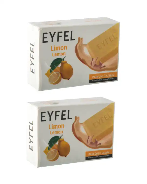 صابون ایفل Eyfel با رایحه لیمو بسته 2 عددی