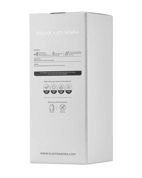 عطر مردانه تاینی النترا 212VIP EDT 30ml Tiny Elentra - تصویر 3
