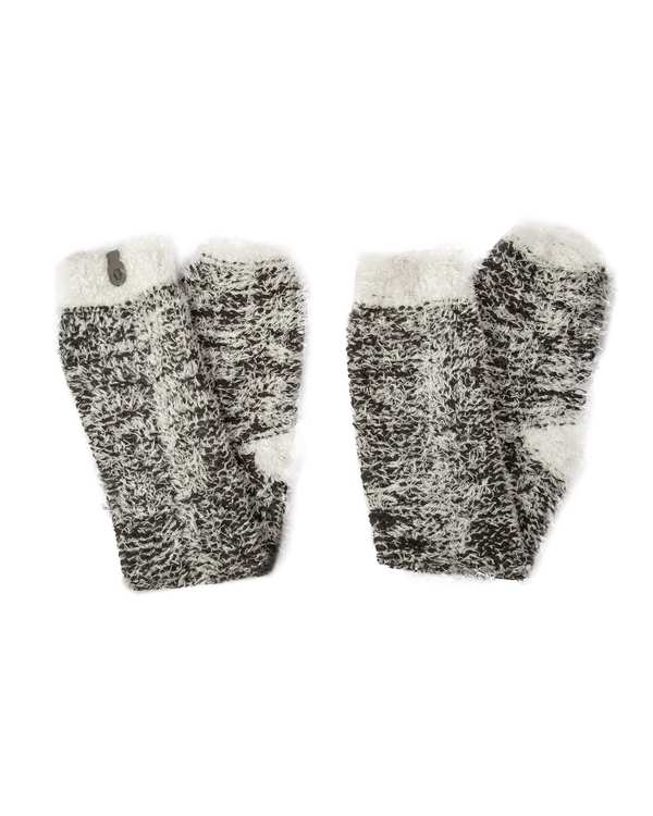 پاپوش زنانه بافت بلند مشکی سفید تارتن Tartan طرح مولینه