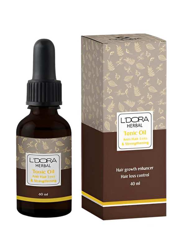 تونیک گیاهی تقویت کننده و ضد ریزش موی سر لدورا هربال Ldora Herbal حجم 40ml