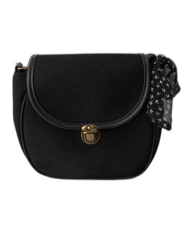 کیف زنانه دوشی مشکی وندی Vandy مدل پونه