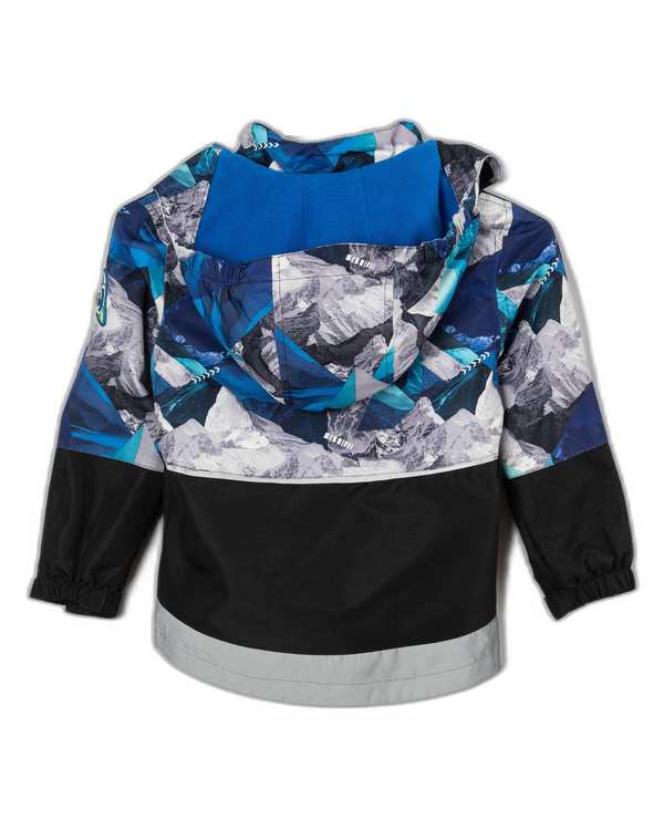 سویشرت بچگانه تو کرکی کلاهدار مشکی آبی مارکا کیدز Marka Kids - تصویر 5