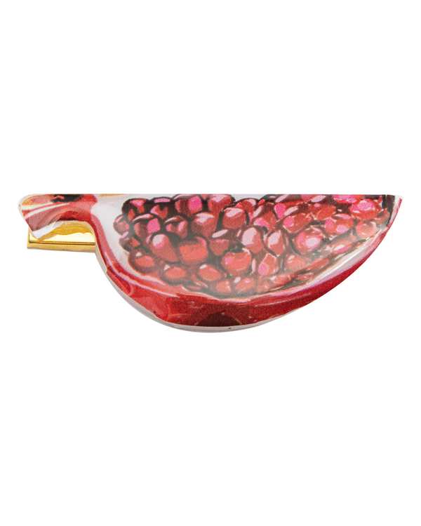 گیره مو قرمز دلربا Delroba طرح انار
