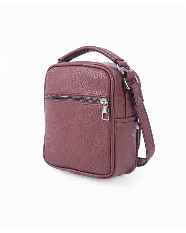کیف زنانه دوشی زرشکی بیسراک Bisrak مدل SL-470 - تصویر 2