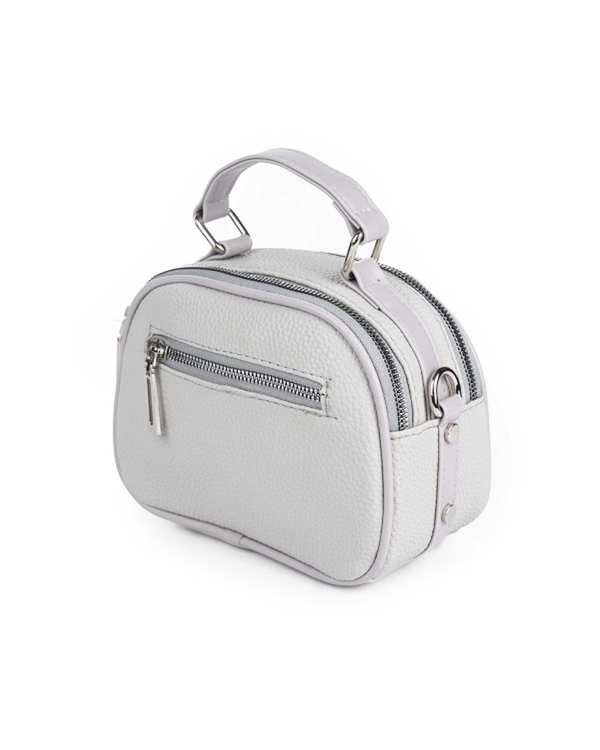 کیف زنانه دوشی طوسی بیسراک Bisrak مدل SL-533 - تصویر 2