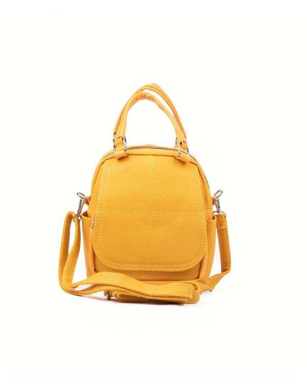 کیف زنانه خردلی بیسراک Bisrak مدل SL-512