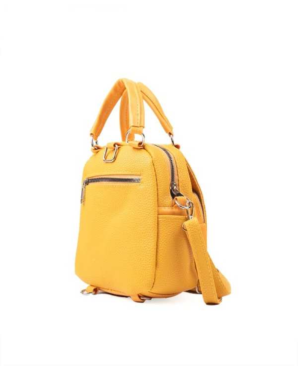 کیف زنانه خردلی بیسراک Bisrak مدل SL-512 - تصویر 2
