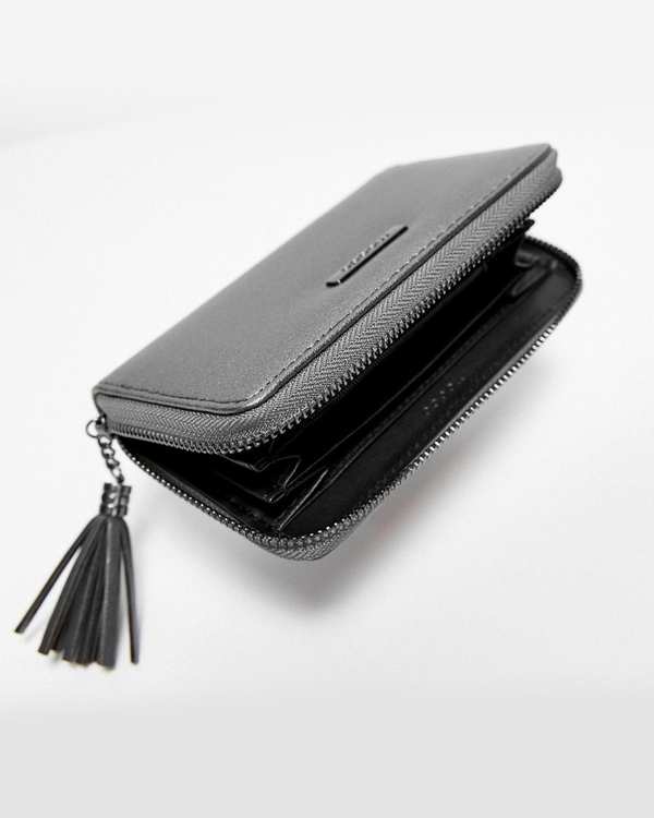 کیف پول زنانه طوسی مودو Moodo مدل Z-PO-3601 - تصویر 3