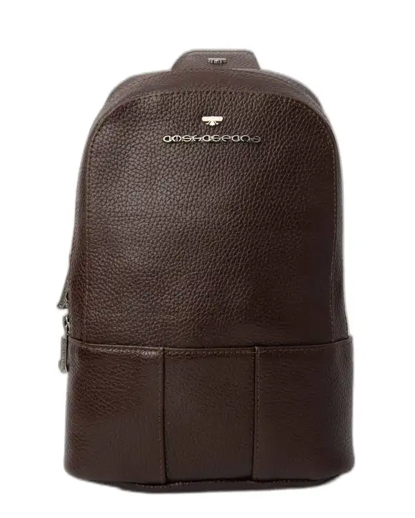 کیف مردانه کراس بادی قهوه ای امشاسپند Amshaspand مدل PASSENGER