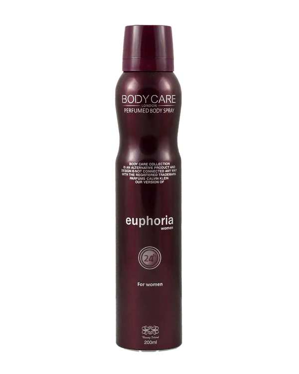 اسپری خوشبو کننده بدن زنانه بادی کر Body Care رایحه Euphoria حجم 200ml