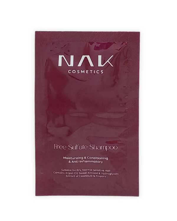 شامپو مو فری سولفات کراتینه ناک Nak مناسب موهای خشک و نرمال 500ml - تصویر 3