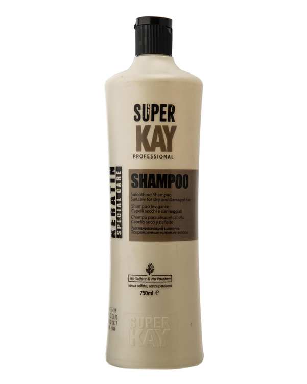 شامپو مو سوپر کی Super Kay حاوی کراتین و روغن آرگان 750ml