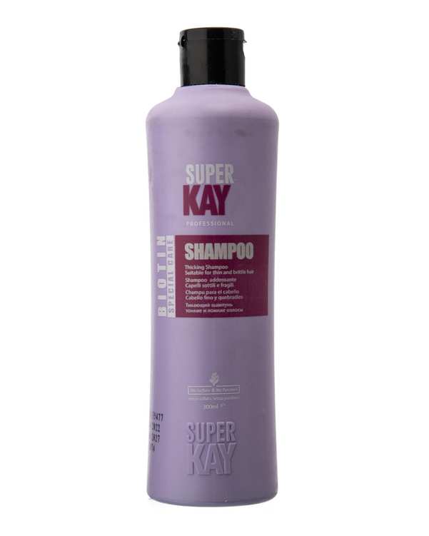 شامپو مو بیوتین سوپر کی Super Kay حجم 300ml
