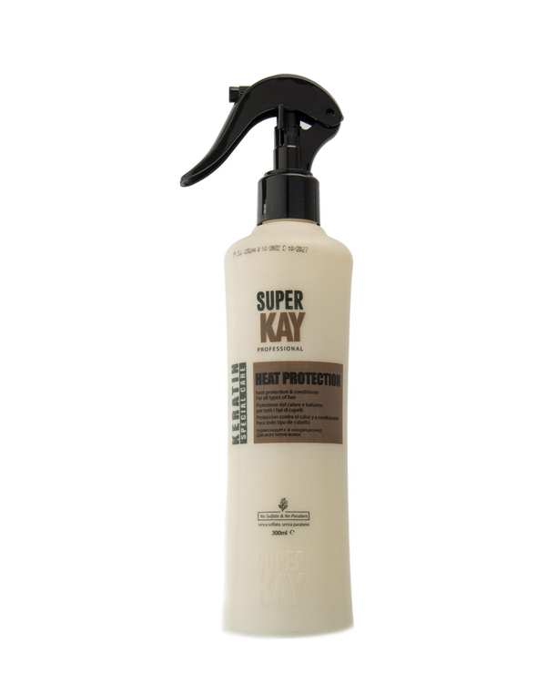 اسپری محافظ گرمایی مو سوپر کی Super Kay حاوی کراتین 300ml