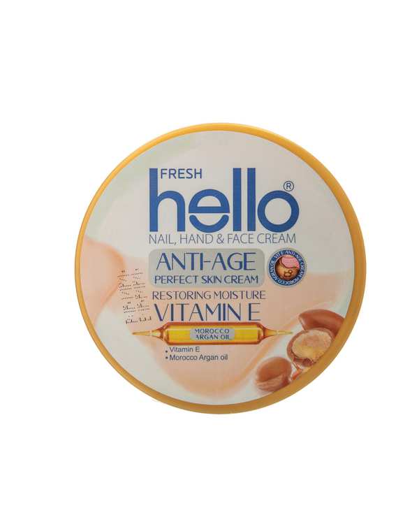 کرم مرطوب کننده و ضد پیری پوست هلو فرش Hello Fresh حجم 240ml - تصویر 4