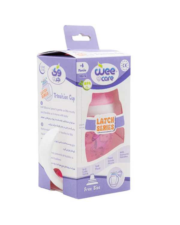 لیوان آبمیوه خوری ضد چکه 180 میلی لیتری وی کر Wee Care کد 706 - تصویر 7
