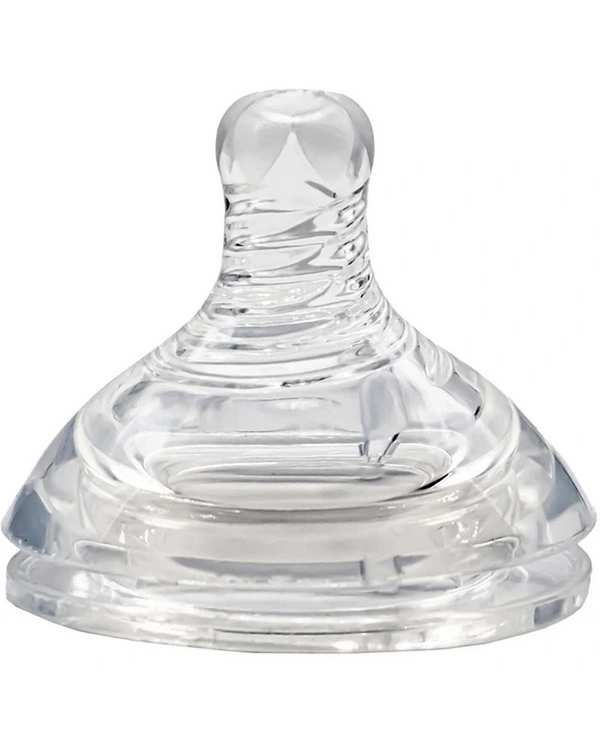 سر شیشه سیلیکونی دهانه عریض وی کر Wee Care سری Mom Sense شماره 3 کد N516 - تصویر 2