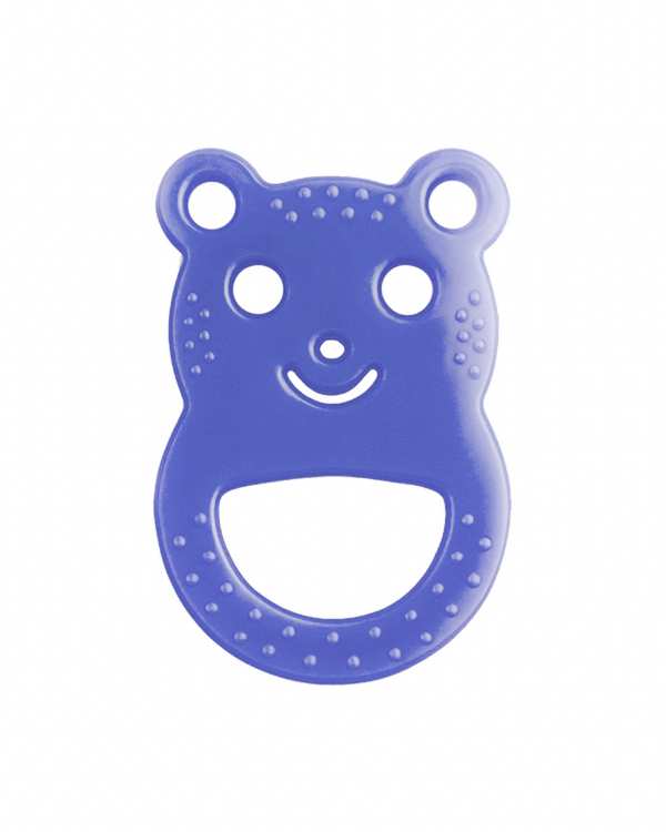 دندان گیر سیلیکونی آبی وی کر Wee Care مدل خرس T402