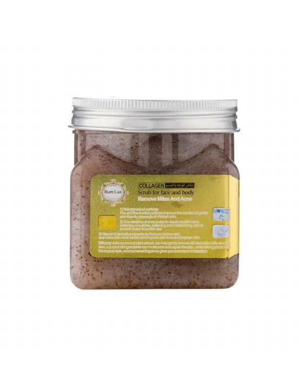 اسکراب شنی صورت و بدن هپی لیدی Happy Lady حاوی کلاژن 300ml - تصویر 3