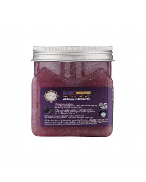اسکراب شنی صورت و بدن هپی لیدی Happy Lady حاوی عصاره خاویار 300ml - تصویر 2