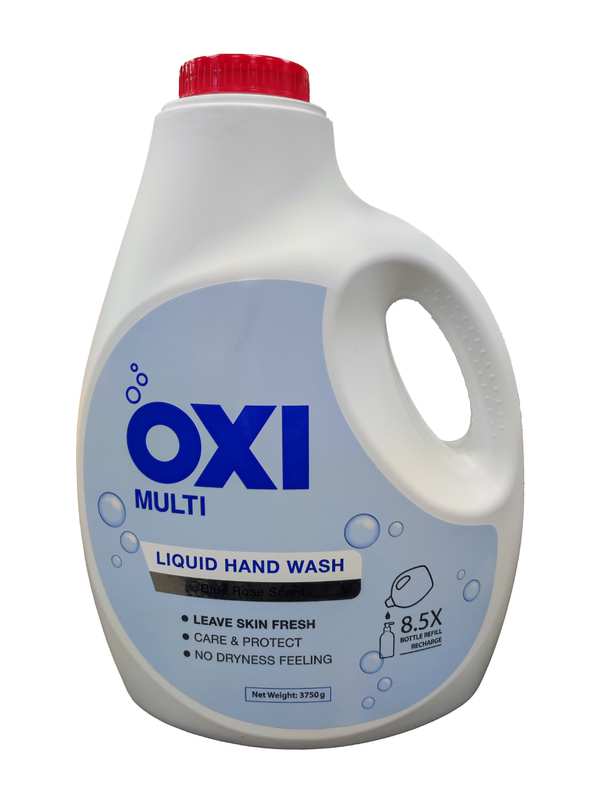 مایع دستشویی OXI با رایحه رز آبی 3750 گرم
