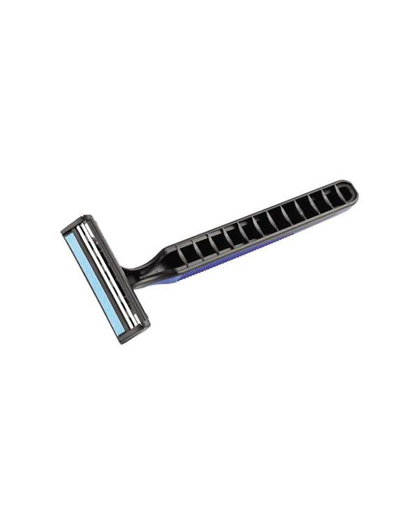 تیغ اصلاح چند بار مصرف 2 لبه سیلور مدل Rubber Grip بسته 5 عددی - تصویر 4