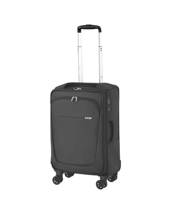 چمدان طوسی نیلپر توریستر Nilper tourister مدل آوان سایز کوچک کد NTLS111003 - تصویر 3