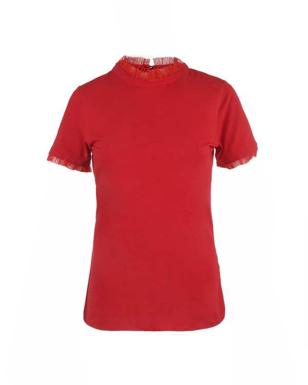 تی شرت زنانه قرمز تالی ویل Tally Weijl مدل TWZ-TS-3656