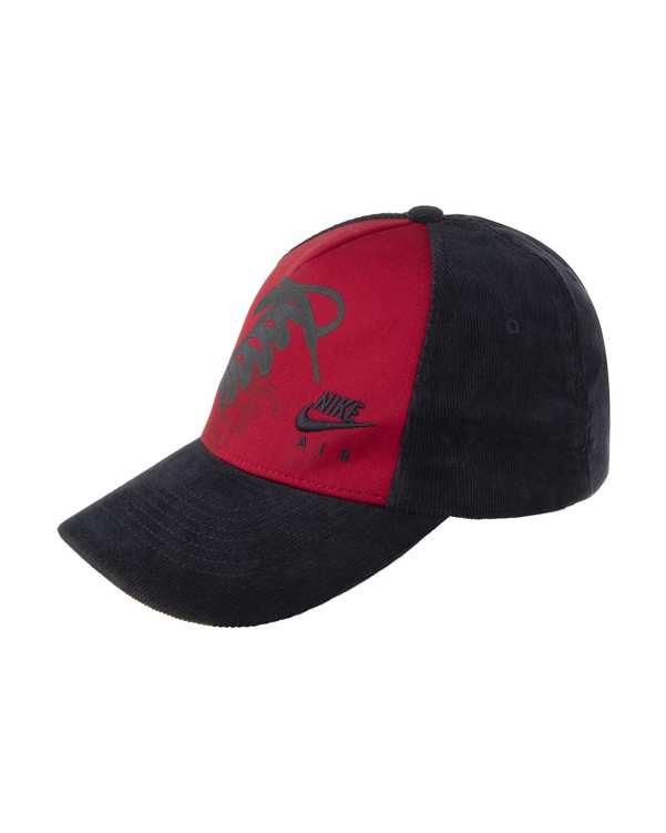 کلاه مردانه کپ مخمل سرمه ای قرمز هومنیتی Whomanity مدل 149628