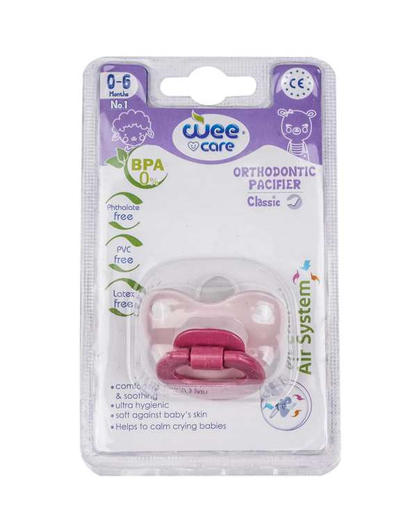 پستانک ارتودنسی سیلیکونی وی کر Wee Care کد P118 - تصویر 2