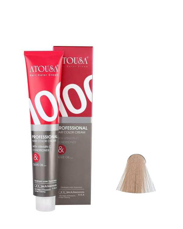 رنگ مو آتوسا Atousa سری ترکیبی سرد رنگ شنی شماره 9.71 حجم 100ml