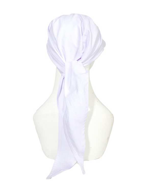 کلاه پارچه ای پشت گره اسلب سفید تارتن Tartan - تصویر 2