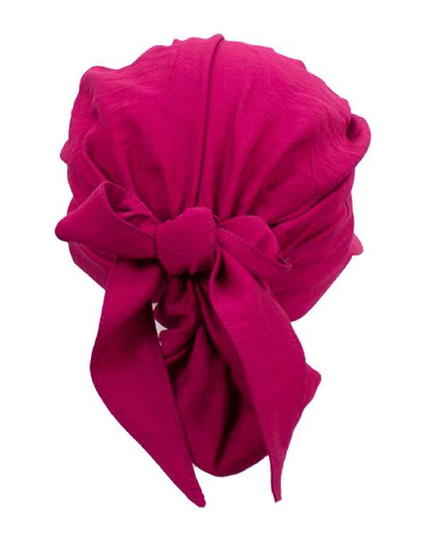 کلاه پارچه ای پشت کش دار سرخابی تارتن Tartan - تصویر 2