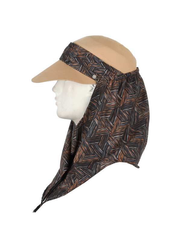 کلاه پارچه ای کلن رو سه تکه خردلی تارتن Tartan طرح مثلث - تصویر 4