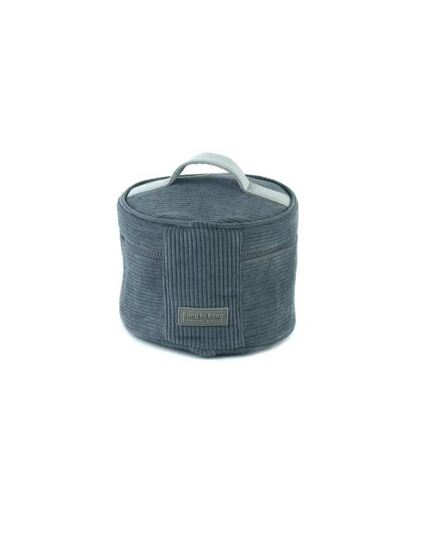 کیف لوازم آرایش کبریتی گرد طوسی رنگ تا رنگ Rang Ta Rang کد 123609 - تصویر 2