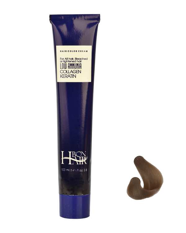 رنگ موی زنانه بن هیر Bon Hair بلوند بیسکویتی روشن شماره 8.37 حجم 100ml